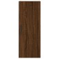 vidaXL Credenza Rovere Marrone 34,5x34x180 cm in Legno Multistrato vidaXL Credenza Rovere Marrone 34,5x34x180 cm in Legno Multistrato