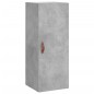 vidaXL Credenza Grigio Cemento 34,5x34x180 cm in Legno Multistrato vidaXL Credenza Grigio Cemento 34,5x34x180 cm in Legno Multistrato