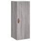 vidaXL Credenza Grigio Sonoma 34,5x34x180 cm in Legno Multistrato vidaXL Credenza Grigio Sonoma 34,5x34x180 cm in Legno Multistrato