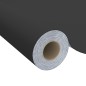 Pellicole Autoadesive per Mobili 2 pz Nere 500x90 cm in PVC Pellicole Autoadesive per Mobili 2 pz Nere 500x90 cm in PVC