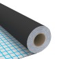 Pellicole Autoadesive per Mobili 2 pz Nere 500x90 cm in PVC Pellicole Autoadesive per Mobili 2 pz Nere 500x90 cm in PVC