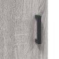 vidaXL Credenza Grigio Sonoma 34,5x34x180 cm in Legno Multistrato vidaXL Credenza Grigio Sonoma 34,5x34x180 cm in Legno Multistrato