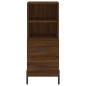 vidaXL Credenza Rovere Marrone 34,5x34x180 cm in Legno Multistrato vidaXL Credenza Rovere Marrone 34,5x34x180 cm in Legno Multistrato