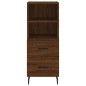 vidaXL Credenza Rovere Marrone 34,5x34x180 cm in Legno Multistrato vidaXL Credenza Rovere Marrone 34,5x34x180 cm in Legno Multistrato