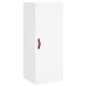 vidaXL Credenza Bianca 34,5x34x180 cm in Legno Multistrato vidaXL Credenza Bianca 34,5x34x180 cm in Legno Multistrato