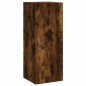 vidaXL Credenza Rovere Fumo 34,5x34x180 cm in Legno Multistrato vidaXL Credenza Rovere Fumo 34,5x34x180 cm in Legno Multistrato