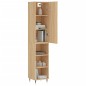 vidaXL Credenza Rovere Sonoma 34,5x34x180 cm in Legno Multistrato vidaXL Credenza Rovere Sonoma 34,5x34x180 cm in Legno Multistrato