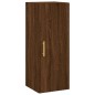 vidaXL Credenza Rovere Marrone 34,5x34x180 cm in Legno Multistrato vidaXL Credenza Rovere Marrone 34,5x34x180 cm in Legno Multistrato