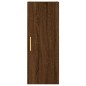 vidaXL Credenza Rovere Marrone 34,5x34x180 cm in Legno Multistrato vidaXL Credenza Rovere Marrone 34,5x34x180 cm in Legno Multistrato