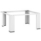 vidaXL Supporto Alzatina per Lavatrice Bianco vidaXL Supporto Alzatina per Lavatrice Bianco