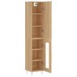 vidaXL Credenza Rovere Sonoma 34,5x34x180 cm in Legno Multistrato vidaXL Credenza Rovere Sonoma 34,5x34x180 cm in Legno Multistrato