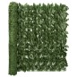 Paravento da Balcone con Foglie Verde Scuro 300x100 cm Paravento da Balcone con Foglie Verde Scuro 300x100 cm