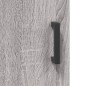 vidaXL Credenza Grigio Sonoma 34,5x34x180 cm in Legno Multistrato vidaXL Credenza Grigio Sonoma 34,5x34x180 cm in Legno Multistrato