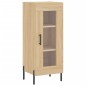 vidaXL Credenza Rovere Sonoma 34,5x34x180 cm in Legno Multistrato vidaXL Credenza Rovere Sonoma 34,5x34x180 cm in Legno Multistrato