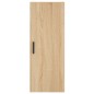 vidaXL Credenza Rovere Sonoma 34,5x34x180 cm in Legno Multistrato vidaXL Credenza Rovere Sonoma 34,5x34x180 cm in Legno Multistrato