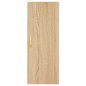 vidaXL Credenza Rovere Sonoma 34,5x34x180 cm in Legno Multistrato vidaXL Credenza Rovere Sonoma 34,5x34x180 cm in Legno Multistrato