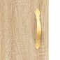 vidaXL Credenza Rovere Sonoma 34,5x34x180 cm in Legno Multistrato vidaXL Credenza Rovere Sonoma 34,5x34x180 cm in Legno Multistrato