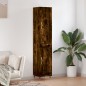 vidaXL Credenza Rovere Fumo 34,5x34x180 cm in Legno Multistrato vidaXL Credenza Rovere Fumo 34,5x34x180 cm in Legno Multistrato