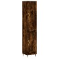 vidaXL Credenza Rovere Fumo 34,5x34x180 cm in Legno Multistrato vidaXL Credenza Rovere Fumo 34,5x34x180 cm in Legno Multistrato