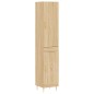 vidaXL Credenza Rovere Sonoma 34,5x34x180 cm in Legno Multistrato vidaXL Credenza Rovere Sonoma 34,5x34x180 cm in Legno Multistrato