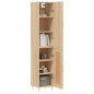 vidaXL Credenza Rovere Sonoma 34,5x34x180 cm in Legno Multistrato vidaXL Credenza Rovere Sonoma 34,5x34x180 cm in Legno Multistrato