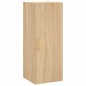 vidaXL Credenza Rovere Sonoma 34,5x34x180 cm in Legno Multistrato vidaXL Credenza Rovere Sonoma 34,5x34x180 cm in Legno Multistrato
