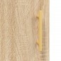 vidaXL Credenza Rovere Sonoma 34,5x34x180 cm in Legno Multistrato vidaXL Credenza Rovere Sonoma 34,5x34x180 cm in Legno Multistrato