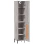vidaXL Credenza Grigio Sonoma 34,5x34x180 cm in Legno Multistrato vidaXL Credenza Grigio Sonoma 34,5x34x180 cm in Legno Multistrato
