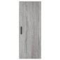 vidaXL Credenza Grigio Sonoma 34,5x34x180 cm in Legno Multistrato vidaXL Credenza Grigio Sonoma 34,5x34x180 cm in Legno Multistrato