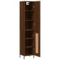 vidaXL Credenza Rovere Marrone 34,5x34x180 cm in Legno Multistrato vidaXL Credenza Rovere Marrone 34,5x34x180 cm in Legno Multistrato