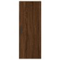 vidaXL Credenza Rovere Marrone 34,5x34x180 cm in Legno Multistrato vidaXL Credenza Rovere Marrone 34,5x34x180 cm in Legno Multistrato