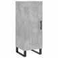 vidaXL Credenza Grigio Cemento 34,5x34x180 cm in Legno Multistrato vidaXL Credenza Grigio Cemento 34,5x34x180 cm in Legno Multistrato