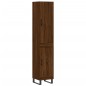vidaXL Credenza Rovere Marrone 34,5x34x180 cm in Legno Multistrato vidaXL Credenza Rovere Marrone 34,5x34x180 cm in Legno Multistrato