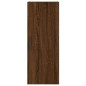 vidaXL Credenza Rovere Marrone 34,5x34x180 cm in Legno Multistrato vidaXL Credenza Rovere Marrone 34,5x34x180 cm in Legno Multistrato