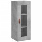 vidaXL Credenza Grigio Cemento 34,5x34x180 cm in Legno Multistrato vidaXL Credenza Grigio Cemento 34,5x34x180 cm in Legno Multistrato