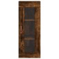vidaXL Credenza Rovere Fumo 34,5x34x180 cm in Legno Multistrato vidaXL Credenza Rovere Fumo 34,5x34x180 cm in Legno Multistrato