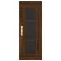 vidaXL Credenza Rovere Marrone 34,5x34x180 cm in Legno Multistrato vidaXL Credenza Rovere Marrone 34,5x34x180 cm in Legno Multistrato