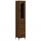 vidaXL Credenza Rovere Marrone 34,5x34x180 cm in Legno Multistrato vidaXL Credenza Rovere Marrone 34,5x34x180 cm in Legno Multistrato