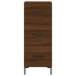 vidaXL Credenza Rovere Marrone 34,5x34x180 cm in Legno Multistrato vidaXL Credenza Rovere Marrone 34,5x34x180 cm in Legno Multistrato
