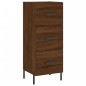 vidaXL Credenza Rovere Marrone 34,5x34x180 cm in Legno Multistrato vidaXL Credenza Rovere Marrone 34,5x34x180 cm in Legno Multistrato