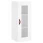 vidaXL Credenza Bianca 34,5x34x180 cm in Legno Multistrato vidaXL Credenza Bianca 34,5x34x180 cm in Legno Multistrato
