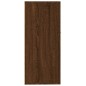 Credenza Rovere Marrone 88x30x70 cm in Legno Multistrato Credenza Rovere Marrone 88x30x70 cm in Legno Multistrato