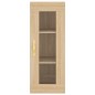 vidaXL Credenza Rovere Sonoma 34,5x34x180 cm in Legno Multistrato