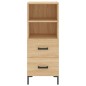 vidaXL Credenza Rovere Sonoma 34,5x34x180 cm in Legno Multistrato vidaXL Credenza Rovere Sonoma 34,5x34x180 cm in Legno Multistrato