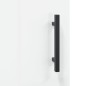 vidaXL Credenza 34,5x34x180 cm in Legno Multistrato Bianco Lucido vidaXL Credenza 34,5x34x180 cm in Legno Multistrato Bianco Lucido