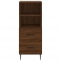 vidaXL Credenza Rovere Marrone 34,5x34x180 cm in Legno Multistrato vidaXL Credenza Rovere Marrone 34,5x34x180 cm in Legno Multistrato