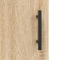 vidaXL Credenza Rovere Sonoma 34,5x34x180 cm in Legno Multistrato vidaXL Credenza Rovere Sonoma 34,5x34x180 cm in Legno Multistrato
