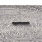 vidaXL Credenza Grigio Sonoma 34,5x34x180 cm in Legno Multistrato vidaXL Credenza Grigio Sonoma 34,5x34x180 cm in Legno Multistrato