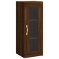 vidaXL Credenza Rovere Marrone 34,5x34x180 cm in Legno Multistrato vidaXL Credenza Rovere Marrone 34,5x34x180 cm in Legno Multistrato