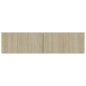 vidaXL Mobile Porta TV Rovere Sonoma 120x30x30 cm in Legno Multistrato